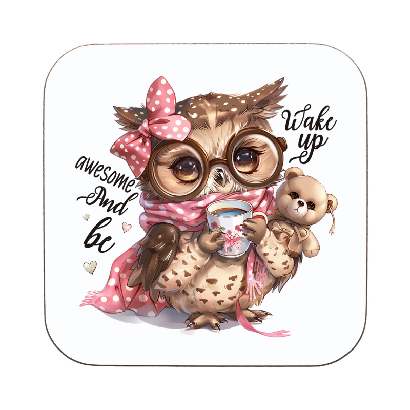 Funny Owl Awesome Coaster Funny Owl Awesome Coaster