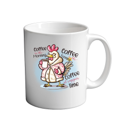Chicken Coffee In The Morning 11oz Mug