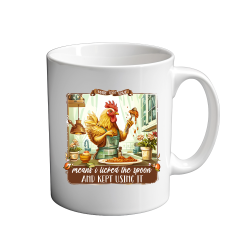 Chicken Lick The Spoon 11oz Mug