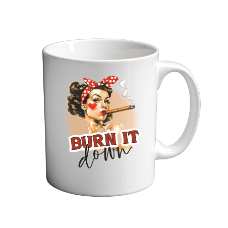 Burn it down 11oz Mug