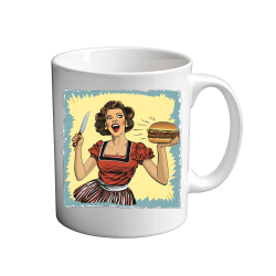 Funny pin up girl quotes   11oz Mug