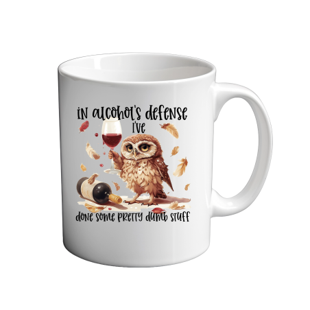 In alcohol's defence 11oz Mug