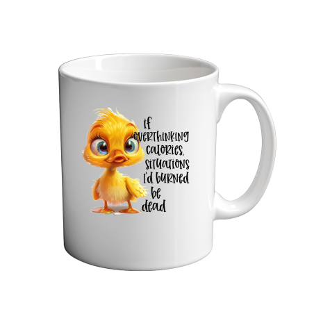 If overthinking calories 11oz Mug