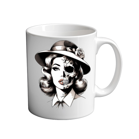 Gothic pin up girl -76 11oz Mug