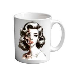 Gothic pin up girl -76 11oz Mug