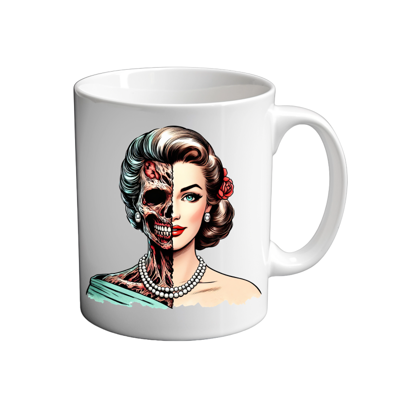 Gothic pin up girl -82 11oz Mug Gothic pin up girl -82 11oz Mug