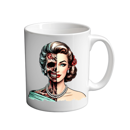 Gothic pin up girl -82 11oz Mug