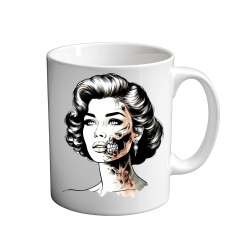 Gothic pin up girl -83 11oz Mug