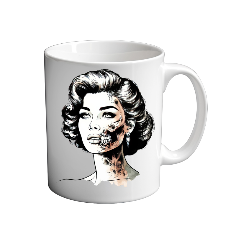 Gothic pin up girl -83 11oz Mug Gothic pin up girl -83 11oz Mug