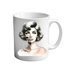 Gothic pin up girl -84 11oz Mug