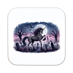 Gothic unicorn -92 Coaster