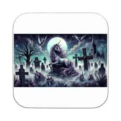 Gothic unicorn -94 Coaster