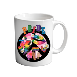 Pride Black Peace Art 11oz coffee  Mug