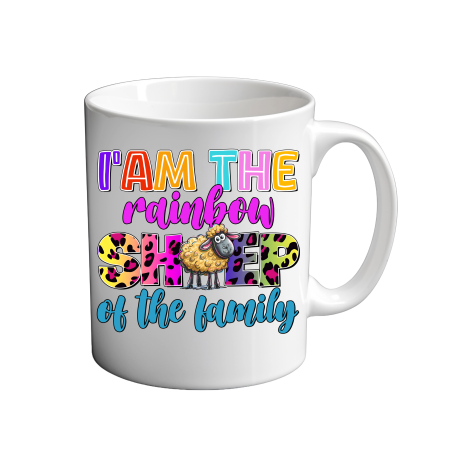 I'm The Rainbow Sheep Of The Family LGBTQ  11oz coffee  Mug