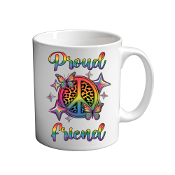Proud Friend LGBTQ 11oz coffee  Mug