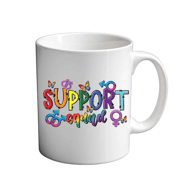 Support Squad LGBTQ 11oz coffee Mug Support Squad LGBTQ 11oz coffee Mug
