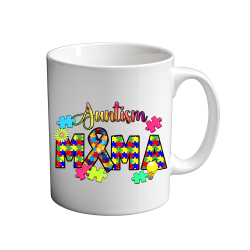 Autism Mama Jigsaw 11oz coffee  Mug